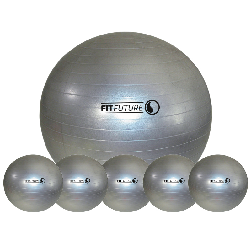 Fitnessboll Fitfuture, 55-60 cm, Storpack 6 st