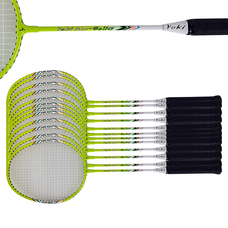 Badmintonracket YOKI Alu solid Mini, 12 rack