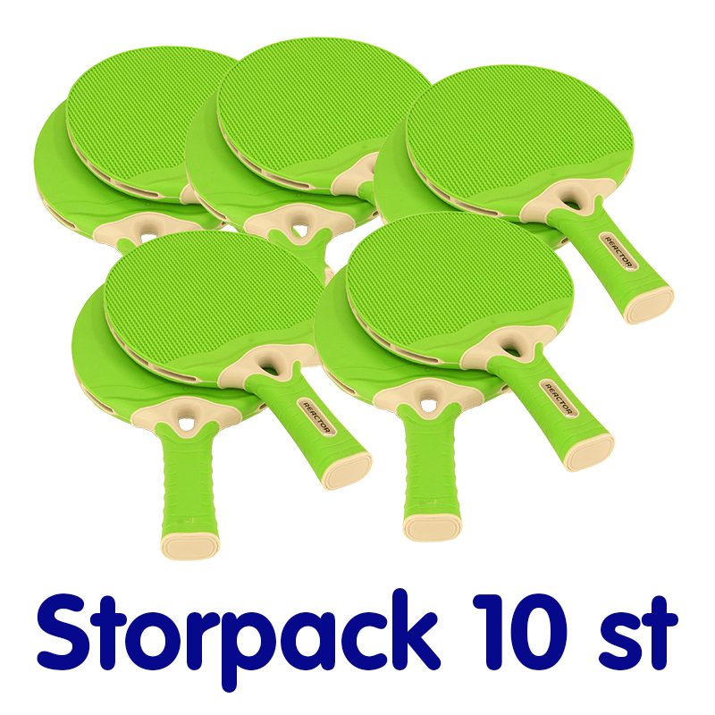 Bordtennisrack Ultimate, Green, Storpack 10 st